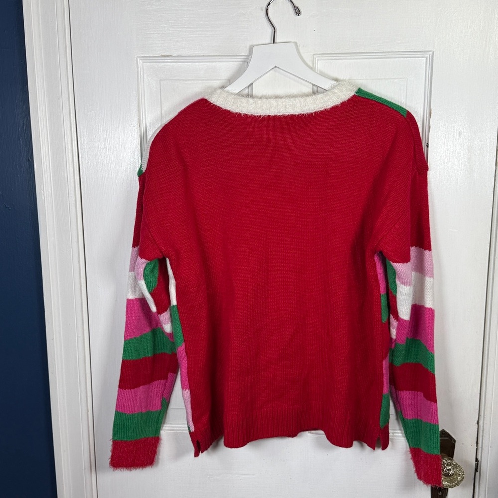 Blizzard Bay Sweater Christmas Holiday Light Up Ugly Sweater NEW W2057 Sz S - Picture 8 of 8